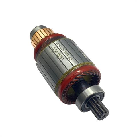 12V MARŞ KOLLEKTÖRÜ MITSUBISHI TİPİ 9 DİŞ 2 KW NISSAN NAVARA/SKYSTAR