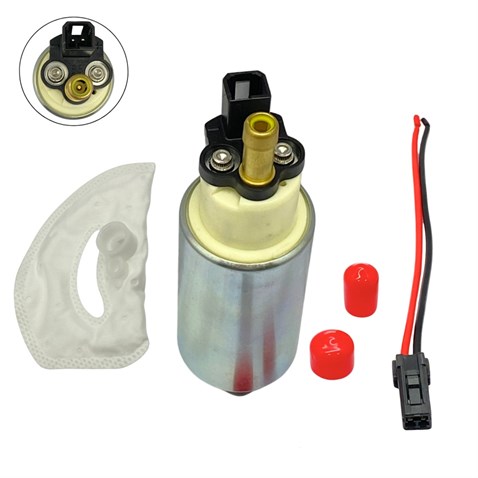 12V ELEKTRİKLİ YAKIT POMPASI 5 BAR 38 MM FORD FOCUS I/TOURNEO CONNECT/TRANSIT CONNECT SİYAH