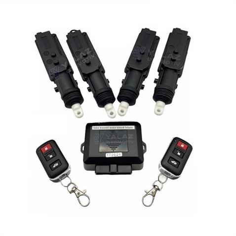 12V MERKEZİ KAPI KİLİT SETİ (KUMANDALI)