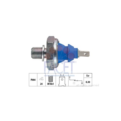 YAĞ MÜŞÜRÜ (0.40 BAR) (M10X1) (KONİK İNCE DİŞ)