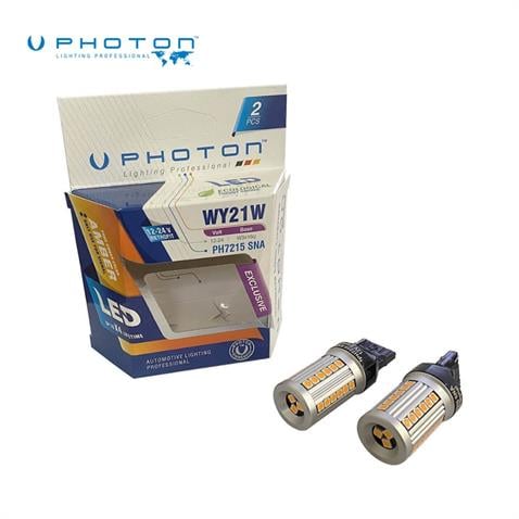 PHOTON 12V 1016 AMPUL LED DİPSİZ T20 SARI (2 AD)