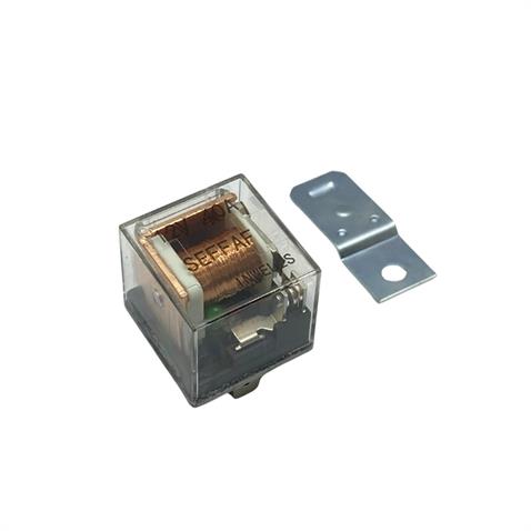 12V RÖLE 5 UÇLU 40 A IŞIKLI (ŞEFFAF) (ÇİFT PLATİN) (30-85-86-87-87a)