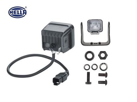 HELLA 10V-30V OFF-ROAD LAMBA 20W 5700K 1400 LÜMEN (GENİŞ AÇI) (4 LEDLİ) (70*64*60 MM) (2 AD)