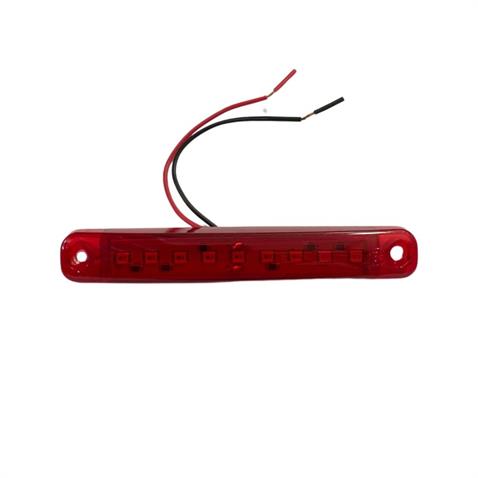 12V-24V PARMAK LAMBA 9-LEDLİ KIRMIZI (99*14 MM)