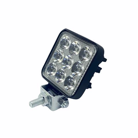 9V-36V MİNİ ÇALIŞMA LAMBASI (OFF-ROAD) (9 X 3 LEDLİ) (KARE) (62*62*30 MM)
