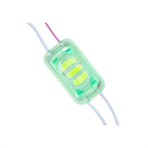12V MODUL LAMBA 1.5W (CAMLI) YEŞİL (35*20 MM)