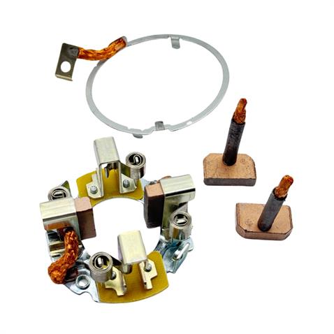 MEGA 24V MARŞ KÖMÜR YUVASI MITSUBISHI TİPİ 5.5 KW (4 KÖMÜRLÜ) (SAÇLI) MERCEDES ACTROS/ATEGO/AXOR