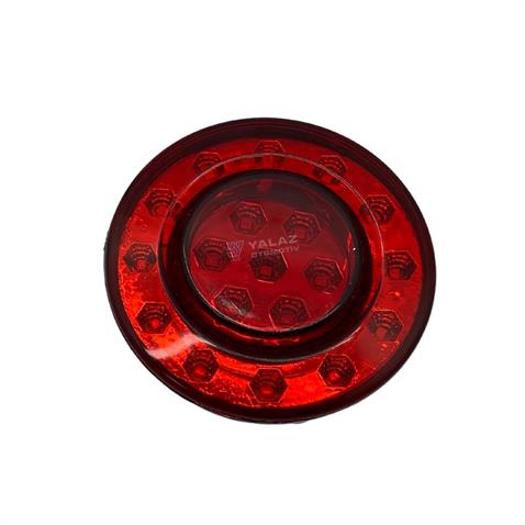 24V STOP LAMBASI LED KIRMIZI ISUZU TURKUAZ/NEOPLAN OTOBÜS (KOMPLE) (100 MM)