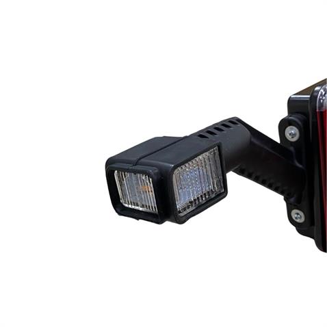 12V-24V STOP LAMBASI (ORTA ŞERİT LED+LED BOYNUZLU) (SOKETLİ) EUROPOINT III DORSE SOL
