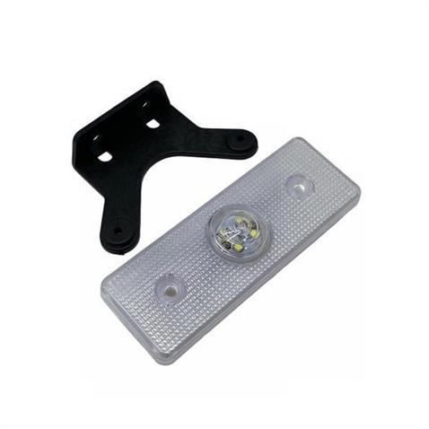 12V-24V YAN PARK LAMBASI DORSE SİDE MARKER BOMBELİ BEYAZ (LEDLİ) 