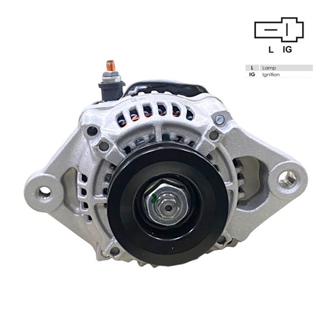 12V ALTERNATÖR DİNAMO NIPPON DENSO TİPİ 40 A (2 FİŞ) (IG-L) DAIHATSU HIJET-KOMATSU FORKLİFT