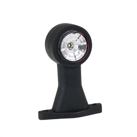 FRISTOM 12V-30V BOYNUZ TAKOZ LAMBASI KISA DÜZ (LEDLİ) E9