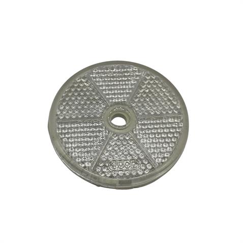 YUVARLAK REFLEKTÖR DELİKLİ BEYAZ (60 MM)