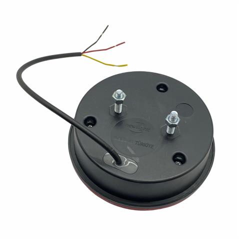 24V PARK-STOP LAMBASI YUVARLAK (LEDLİ) TEMSA/PRESTIJ/COBRA OTOBÜS (122 MM)