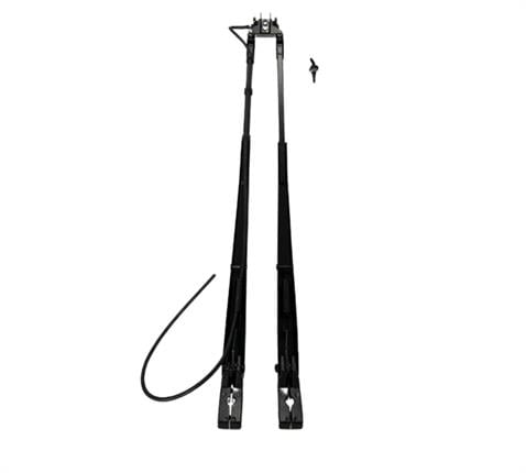 SİLECEK KOLU ÇİFTLİ ANA KOL+YARDIMCI KOL GRUBU (6 MM/17 MM BRAKETLİ-FISKİYELİ) (DÜZ FREZE) 700 MM