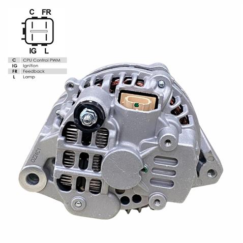12V ALTERNATÖR DİNAMO 70 A (C-IG-FR-L) (4 FİŞ) HONDA CIVIC 2001-2005