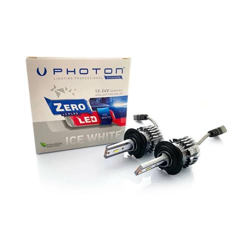 PHOTON 12V-24V H7 CSP LED XENON FAR AMPUL SETİ 6000K 8000 LÜMEN FANSIZ 