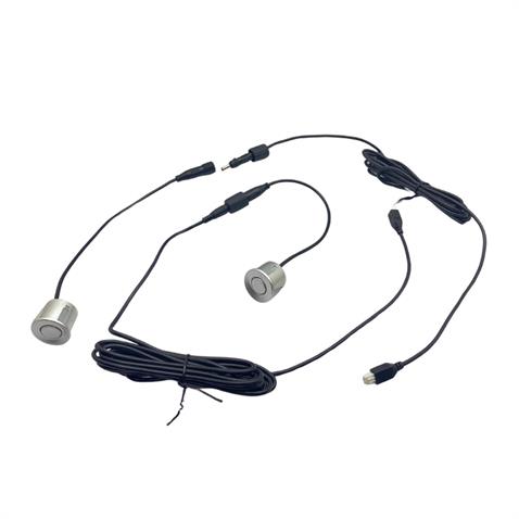 PARK SENSÖRÜ SES İKAZLI+OVAL GÖSTERGELİ (SES AYARLI) (22 MM) GRİ