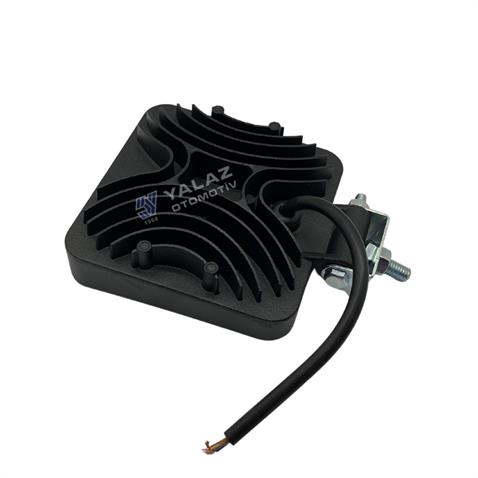 8V-110V ÇALIŞMA LAMBASI KARE (9 X 3W POWER LEDLİ) (108*108*40 MM)