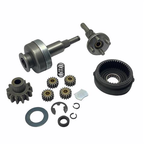 MARŞ REDÜKTÖR DİŞLİ MİLİ (PLANET) + MARŞ DİŞLİSİ NIKKO TİPİ 13 DİŞ 5 KW (5 KANAL) (MİL ÇAPI:25 MM)