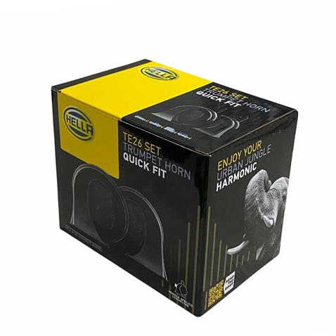 HELLA 12V DADAT KORNA 110 dB 400/500 HZ (SOKETLİ) (TAKIM) HONDA