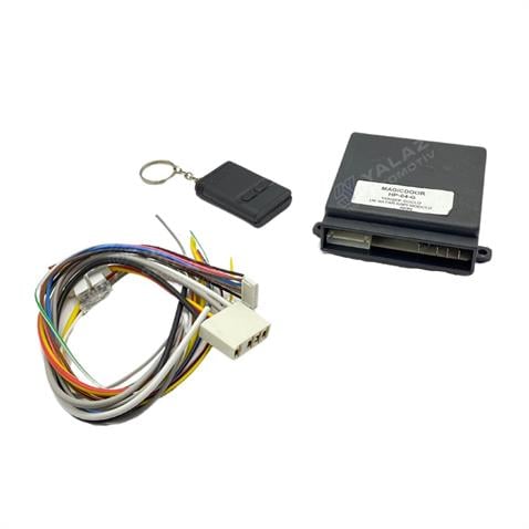LASER MAGICDOOR 12V YÜKSEK AKIMLI KAYAR KAPI MODÜLÜ (KUMANDALI) (SIKIŞMA EMNİYETLİ) ZAMAN AYARLI 