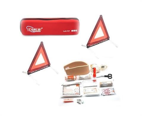 TRAFİK SETİ (YÖNETMELİĞE UYGUN) (BELGELİ) (EVA LÜKS) (YANGIN TÜPSÜZ)