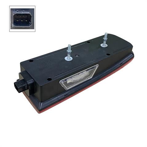 10V-30V STOP LAMBASI LEDLİ (KAYAR SİNYALLİ) (SOKETLİ) (360*130*100 MM) MERCEDES ACTROS/AROCS SOL