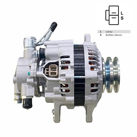 WUTSE 12V ALTERNATÖR DİNAMO 65 A VAKUMLU (L-S) (10 MM SAPLAMA) HYUNDAI H100-MITSUBISHI L200/L300