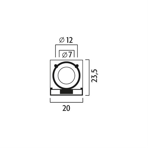 FLÖSSER KOMPAKT KUTUP BAŞI SİGORTA TERMİNAL TİP 50 A (23.5*20 MM)