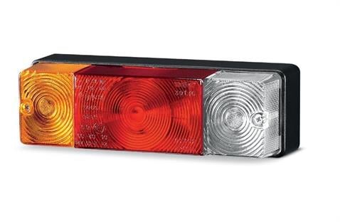 SIM STOP LAMBASI (4 FONKSİYONLU) (204 X 65 MM) FORKLİFT