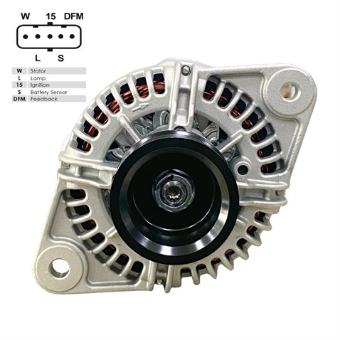BOSCH 24V ALTERNATÖR DİNAMO 150 A (5 FİŞ SOKETLİ) (W-L-15-S-DFM) RENAULT-VOLVO