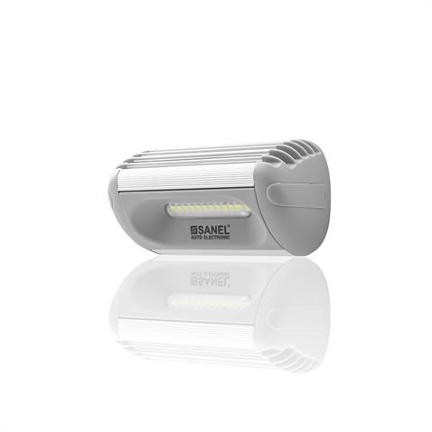 SANEL 12V DIŞ AYDINLATMA LAMBASI (TAVAN LAMBASI) (12*0.5W LED) (SU GEÇİRMEZ) (117*55 MM)