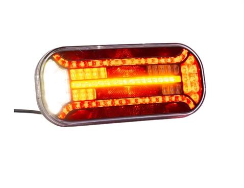 FRISTOM 12V-36V STOP LAMBASI LEDLİ (KAYAR SİNYALLİ) (6 FONKSİYONLU) (302*130 MM) SAĞ E9