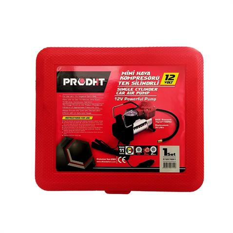 12V LASTİK ŞİŞİRME HAVA KOMPRESÖRÜ METAL IŞIKLI 100 psi 