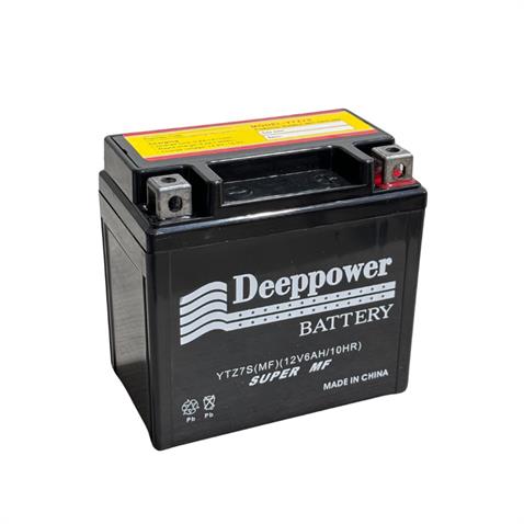 DEEPPOWER 12V 6 AH MOTOSİKLET AKÜSÜ (113*70*105) (YTZ7S)