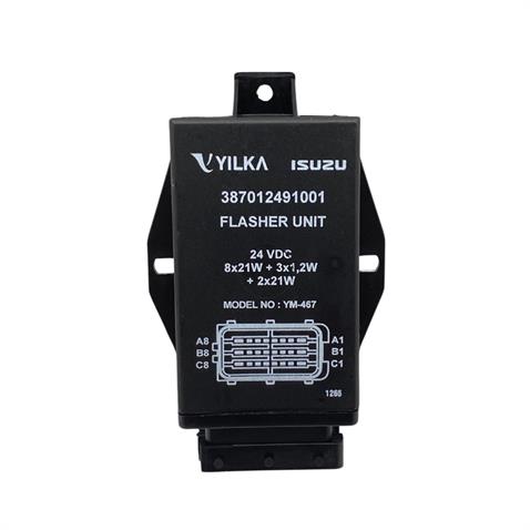 YILKA 24V FLAŞÖR 24 UÇLU (8 x 21W + 2 x 21W) ISUZU