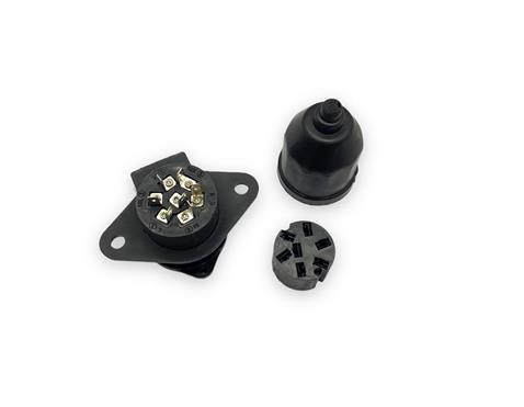 ALSA TIR DORSE ELEKTRİK SOKETİ (RÖMORK FİŞİ) (7Lİ DİŞİ) (PLS MAVİ) (N TİPİ)