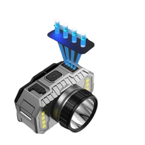 KAFA FENERİ (LEDLİ ALIN ÇALIŞMA LAMBASI) (FONKSİYONLU) (USB ŞARJLI)