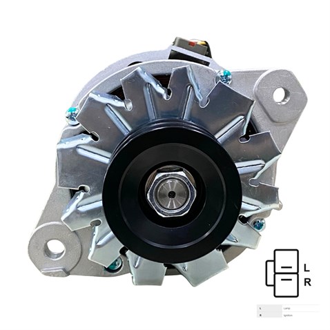 24V ALTERNATÖR DİNAMO MITSUBISHI TİPİ 80 A (L-R) (KLİMALI) MITSUBISHI CANTER/PRENSES/SAFIR