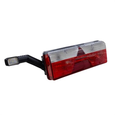 12V-24V STOP LAMBASI (ORTA ŞERİT LED+LED BOYNUZLU) (SOKETLİ) EUROPOINT III DORSE SOL