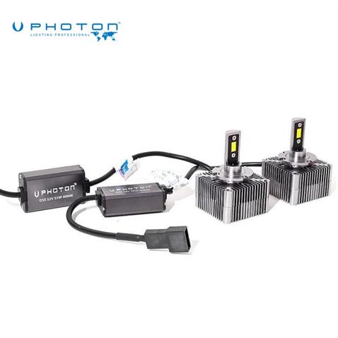 PHOTON 12V D5S CSP LED XENON FAR AMPUL SETİ 6000K 10000 LÜMEN CANBUS