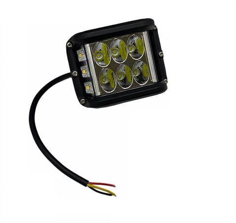 10V-48V LED BAR OFF-ROAD ÇİFT SIRA SARI (12 LEDLİ 36 W) SARI ÇAKARLI