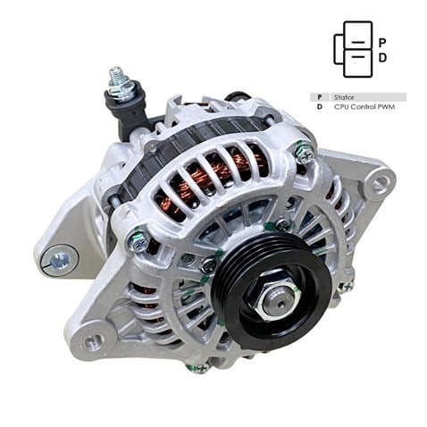 12V ALTERNATÖR DİNAMO MITSUBISHI TİPİ 80 A (P-D) MAZDA 323/5/326/626/MX-5 II/PREMACY/XEDOS