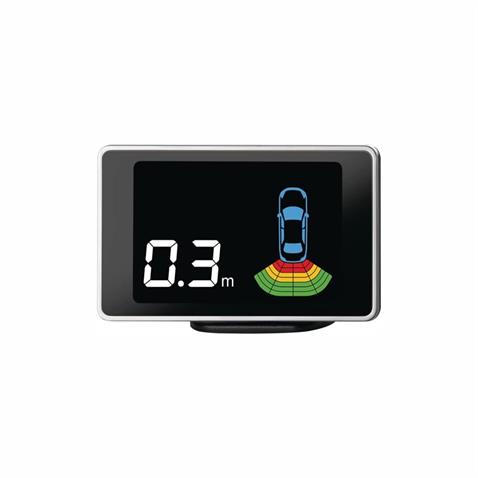 VALEO PARK SENSÖRÜ SES İKAZLI (EKRANLI 88*52 MM) (18.8 MM OEM TİPİ) SİYAH