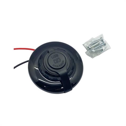 9V-30V TELEFON ŞARJ CİHAZI (USB+TYPE-C) (3.0A) (KAPAKLI MARİN)