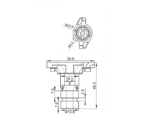 ALTERNATÖR ROTOR BAKIRI BOSCH TİPİ (İÇTEN SOĞUTMALI) 150 A >
