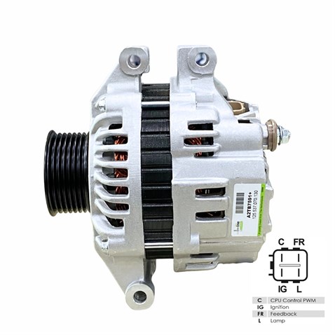 12V ALTERNATÖR DİNAMO MITSUBISHI TİPİ 70 A (C-IG-FR-L) (4 FİŞ) HONDA CR-V II/FR-V/STREAM