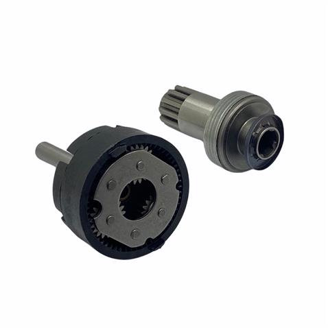 MARŞ REDÜKTÖR DİŞLİ MİLİ (PLANET) + MARŞ DİŞLİSİ VALEO TİPİ 12 DİŞ (KAUÇUK-LASTİKLİ) AUDI-SEAT-VW