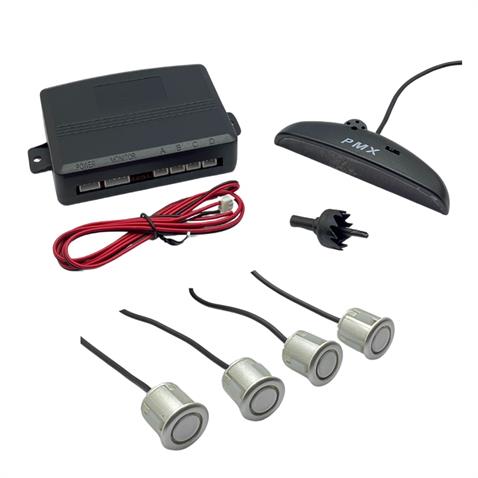 PARK SENSÖRÜ SES İKAZLI+OVAL GÖSTERGELİ (SES AYARLI) (18.5 MM) GRİ